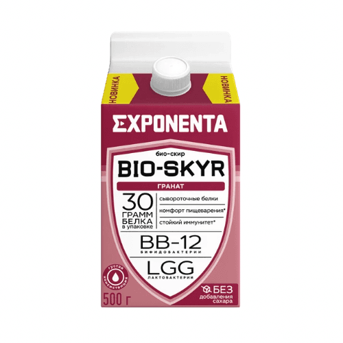 Exponenta Bio-Skyr гранат 500г.