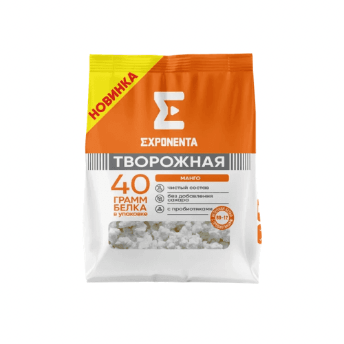 Творог Exponenta манго 250г.